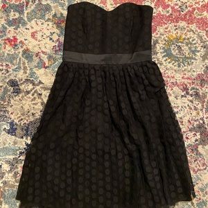 Strapless White House Black Market Dress